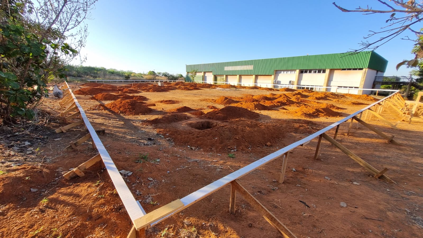 Início das obras do restaurante estudantil do Câmpus Formosa